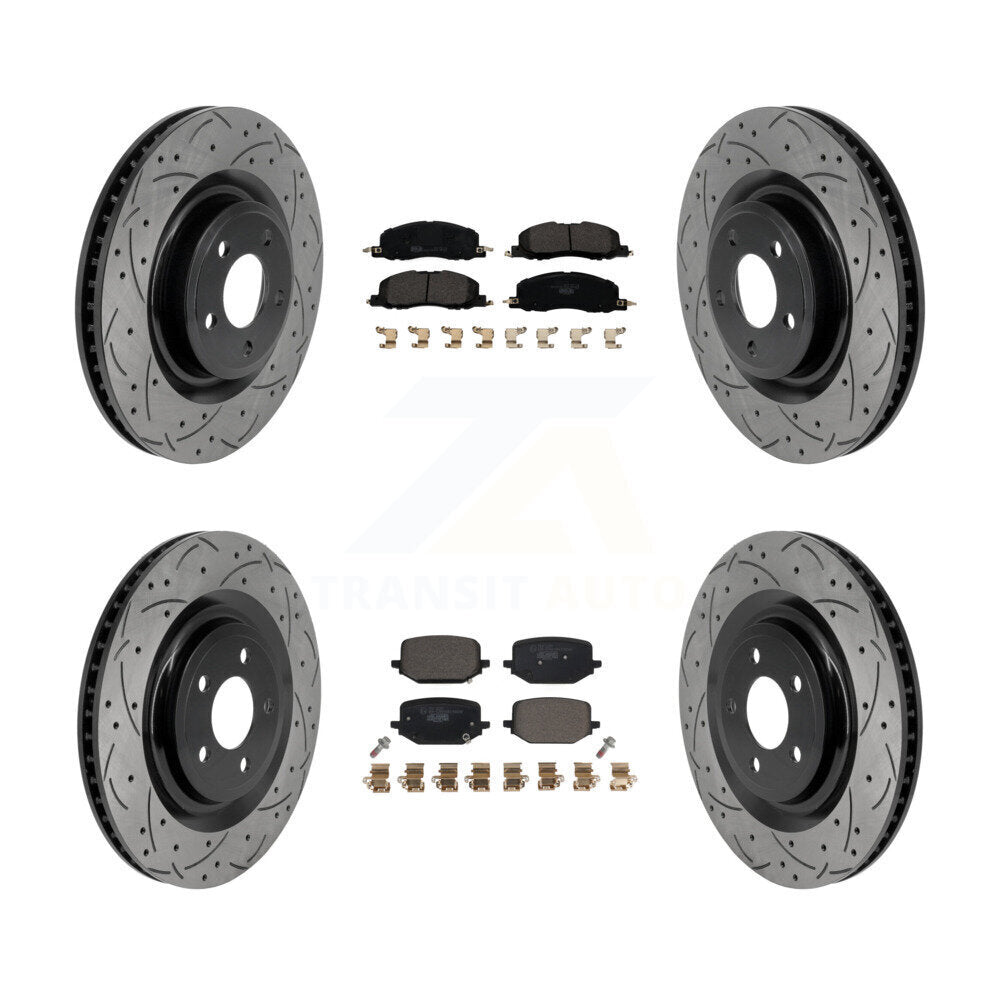 Disc Rotors and Ceramic Brake Pads Kit-KDT-101907 Kit.bestparts.ca