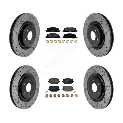 Disc Rotors and Ceramic Brake Pads Kit-KDT-101907