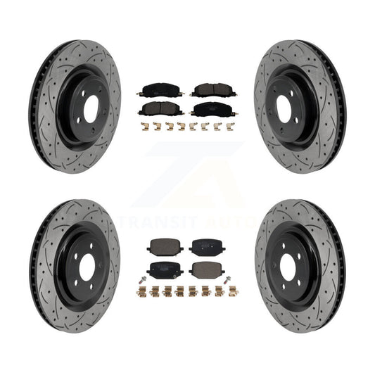 Disc Rotors and Ceramic Brake Pads Kit-KDT-101907