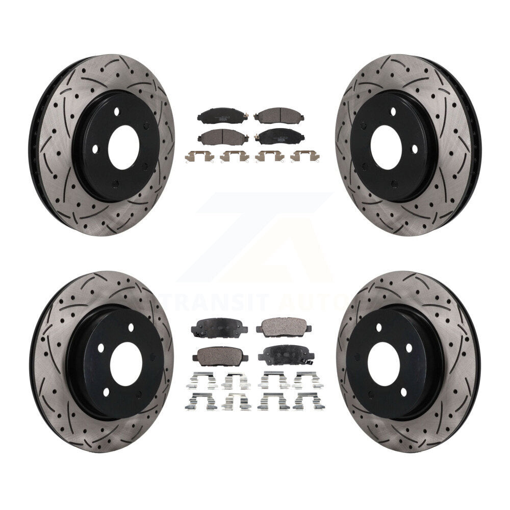 Disc Rotors and Ceramic Brake Pads Kit-KDT-101911 Kit.bestparts.ca