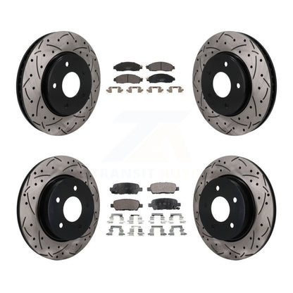 Disc Rotors and Ceramic Brake Pads Kit-KDT-101911