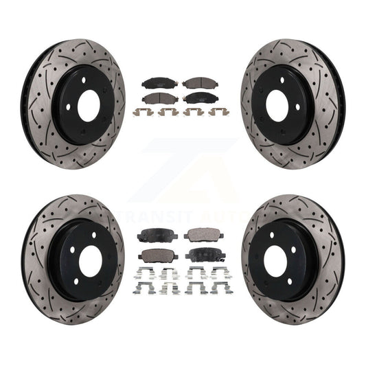 Disc Rotors and Ceramic Brake Pads Kit-KDT-101911