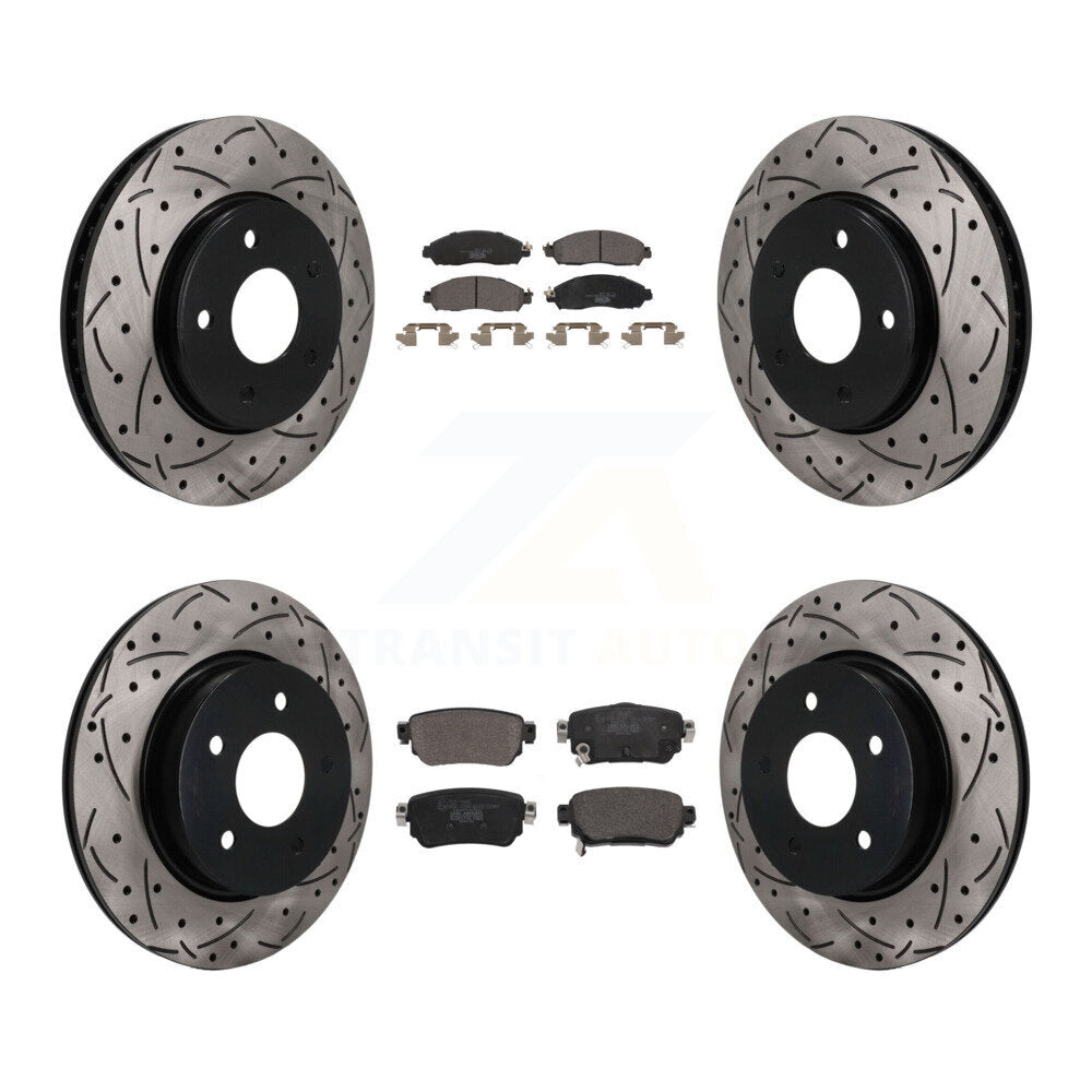 Disc Rotors and Ceramic Brake Pads Kit-KDT-101912 Kit.bestparts.ca