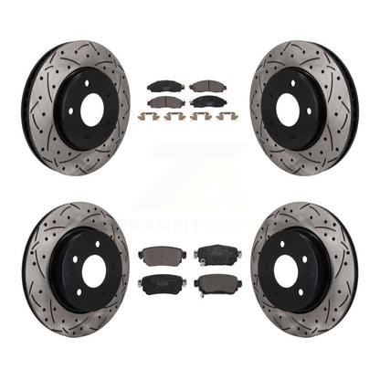 Disc Rotors and Ceramic Brake Pads Kit-KDT-101912