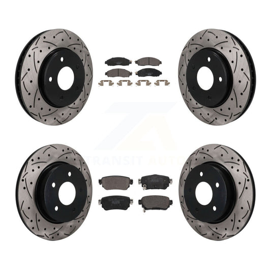 Disc Rotors and Ceramic Brake Pads Kit-KDT-101912