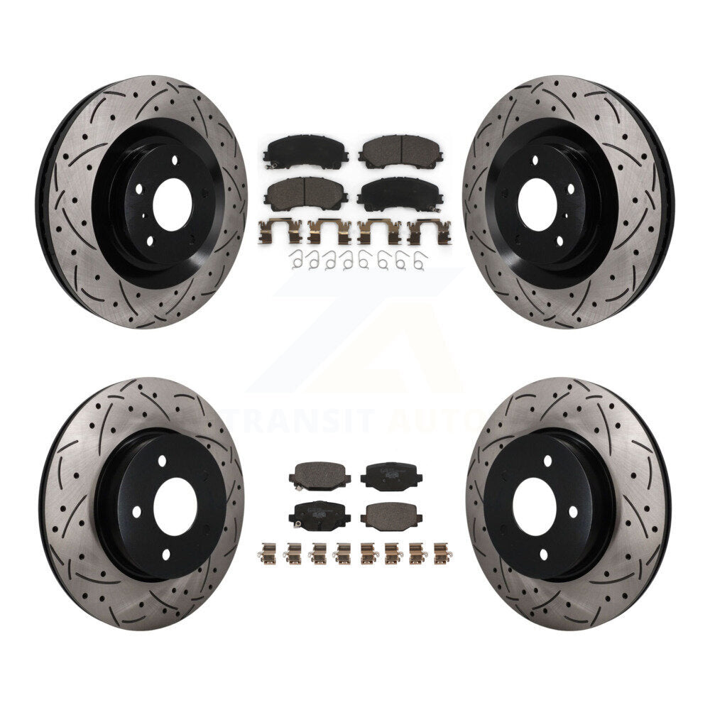 Disc Rotors and Ceramic Brake Pads Kit-KDT-101917 Kit.bestparts.ca