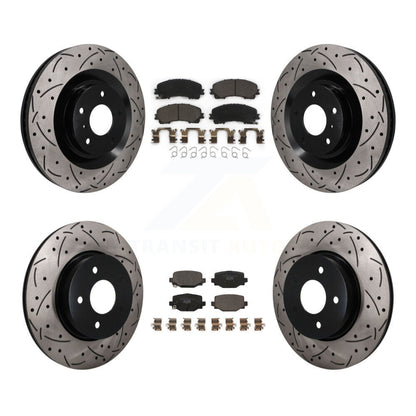 Disc Rotors and Ceramic Brake Pads Kit-KDT-101917