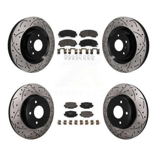 Disc Rotors and Ceramic Brake Pads Kit-KDT-101917