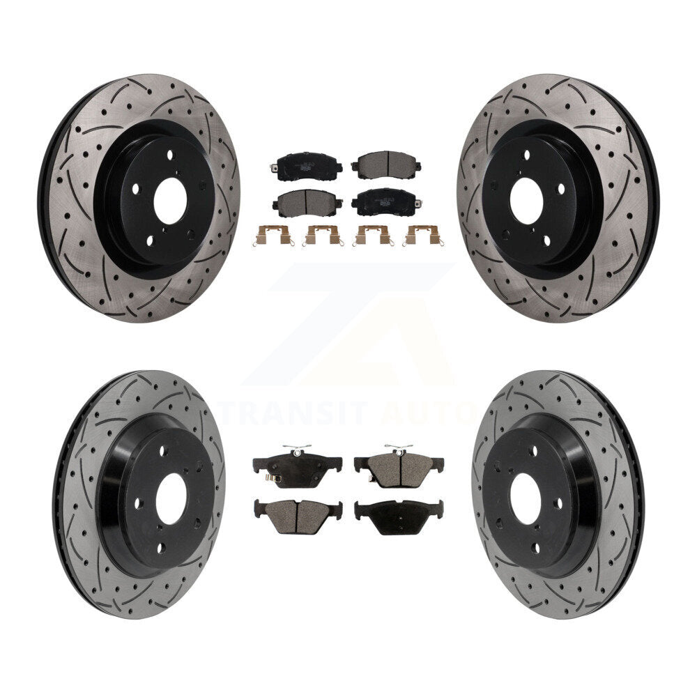Disc Rotors and Ceramic Brake Pads Kit-KDT-101918 Kit.bestparts.ca