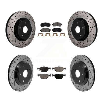 Disc Rotors and Ceramic Brake Pads Kit-KDT-101918