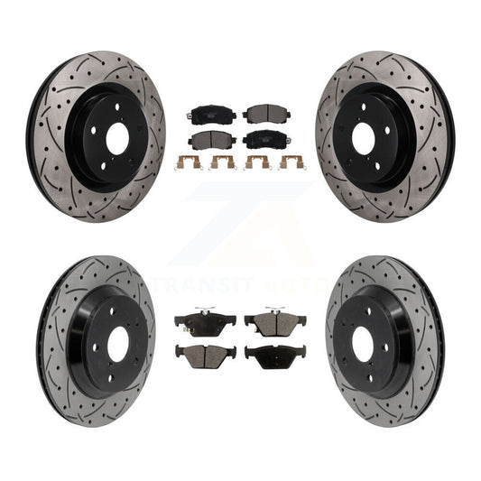 Disc Rotors and Ceramic Brake Pads Kit-KDT-101918