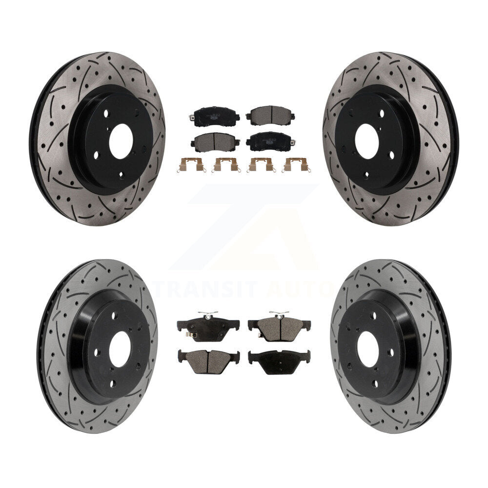Disc Rotors and Ceramic Brake Pads Kit-KDT-101919 Kit.bestparts.ca