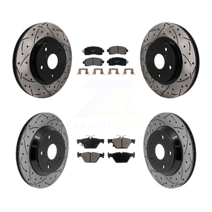 Disc Rotors and Ceramic Brake Pads Kit-KDT-101919