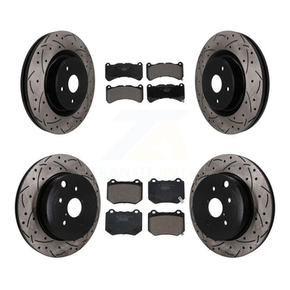 Disc Rotors and Ceramic Brake Pads Kit-KDT-101923