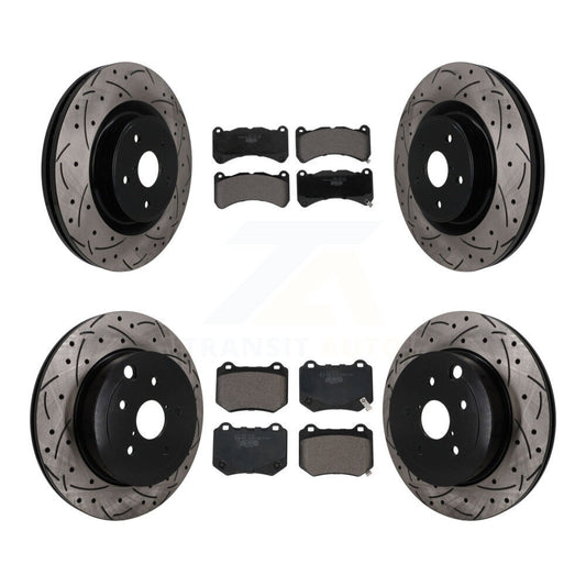 Disc Rotors and Ceramic Brake Pads Kit-KDT-101923