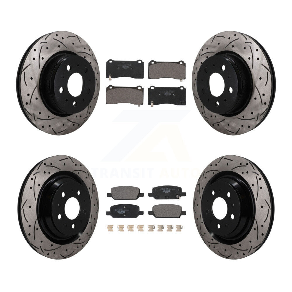 Disc Rotors and Ceramic Brake Pads Kit-KDT-101924