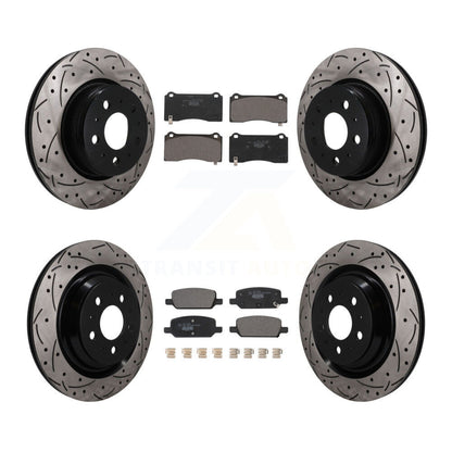 Disc Rotors and Ceramic Brake Pads Kit-KDT-101924