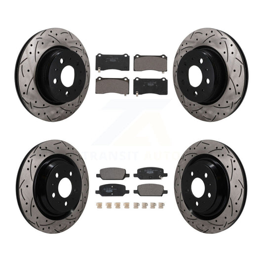 Disc Rotors and Ceramic Brake Pads Kit-KDT-101924