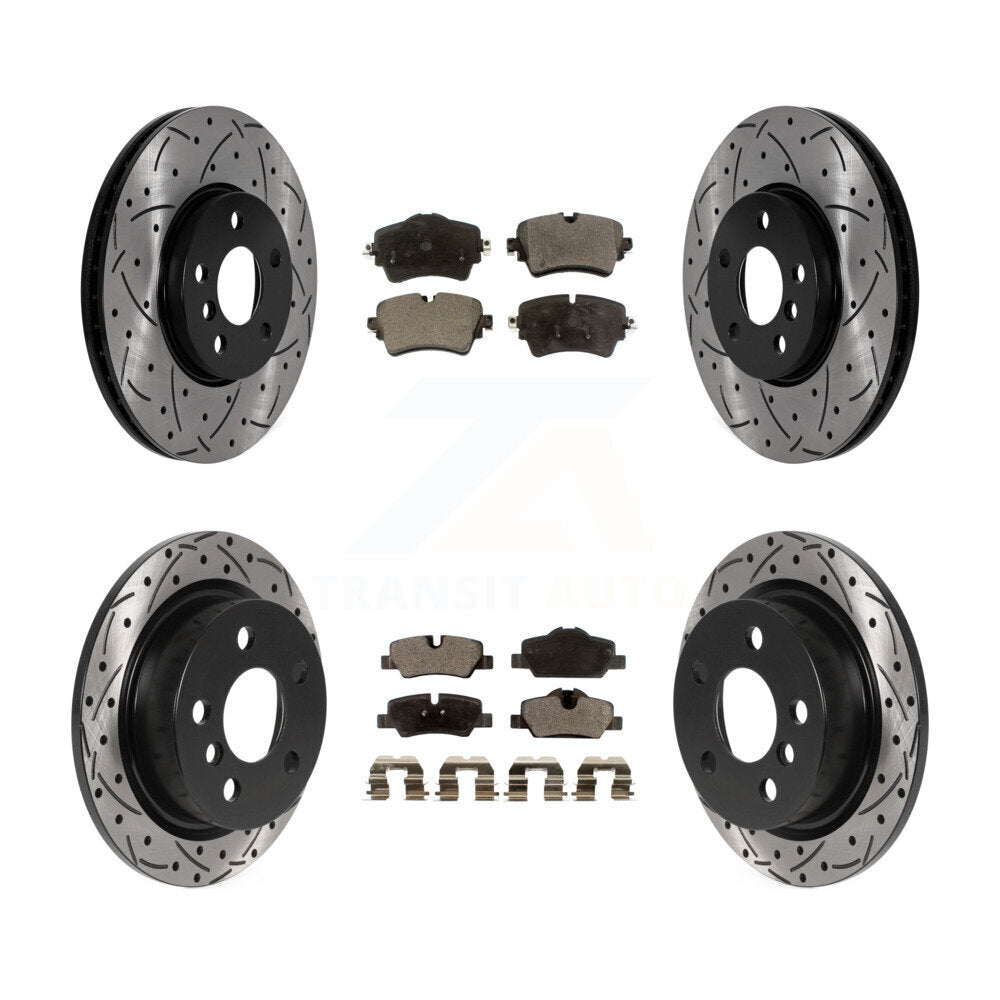 Coated Disc Rotors and Ceramic Brake Pads Kit-KDT-101929 Kit.bestparts.ca