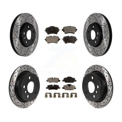 Coated Disc Rotors and Ceramic Brake Pads Kit-KDT-101929
