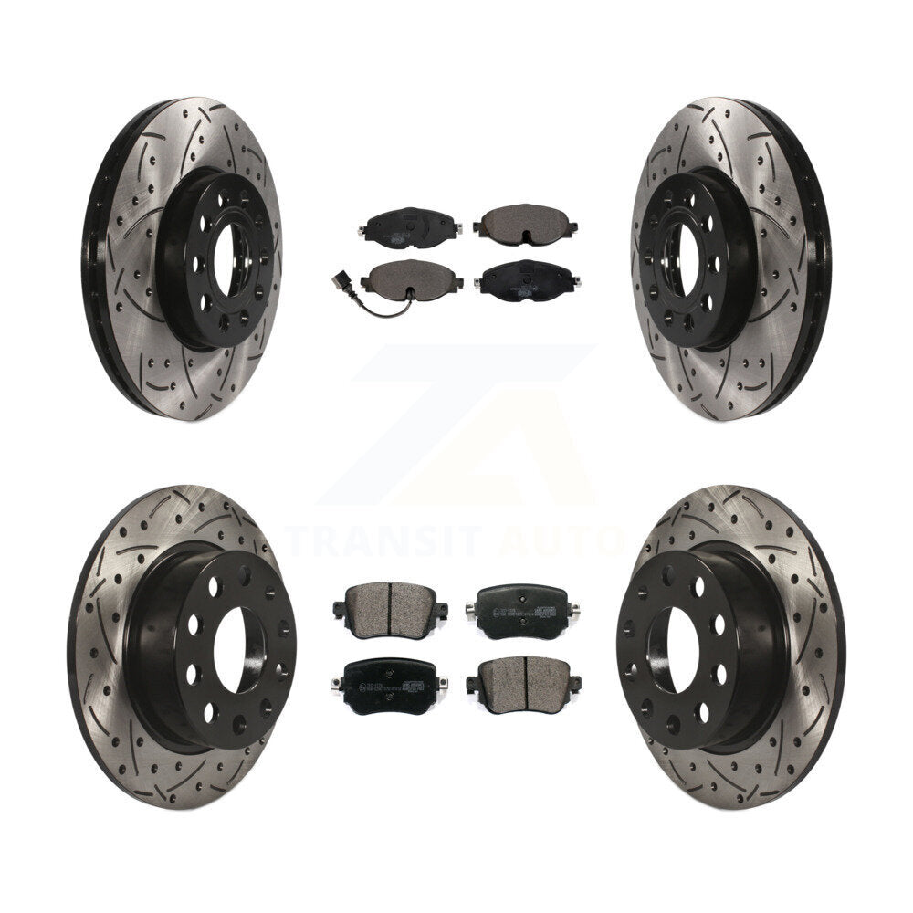 Disc Rotors and Ceramic Brake Pads Kit-KDT-101930