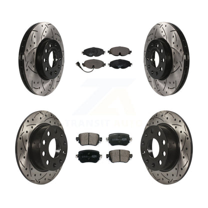 Disc Rotors and Ceramic Brake Pads Kit-KDT-101930