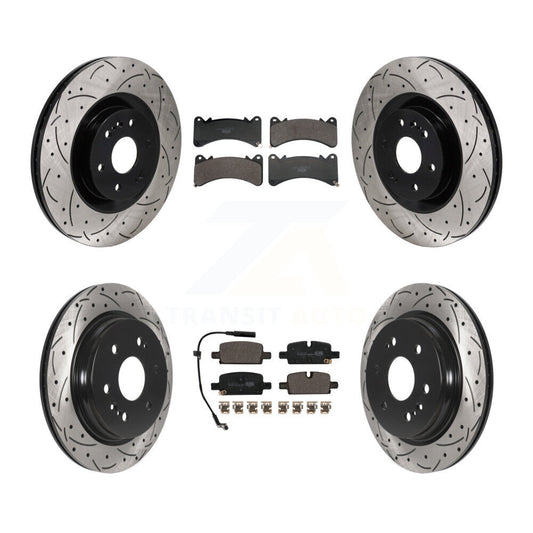 Disc Rotors and Ceramic Brake Pads Kit-KDT-101932