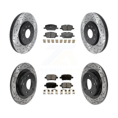 Disc Rotors and Ceramic Brake Pads Kit-KDT-101935