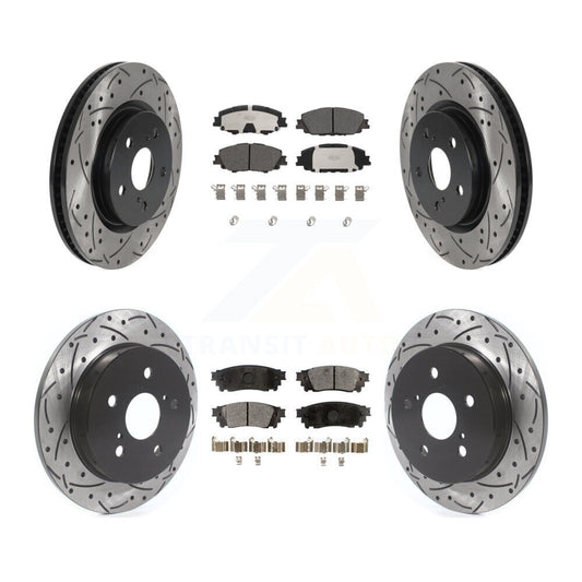 Disc Rotors and Ceramic Brake Pads Kit-KDT-101937