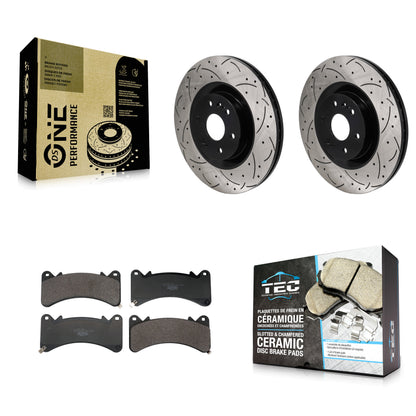 Disc Rotors and Ceramic Brake Pads Kit-KDT-101948