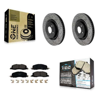 Disc Rotors and Ceramic Brake Pads Kit-KDT-101954