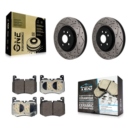 Disc Rotors and Ceramic Brake Pads Kit-KDT-101977