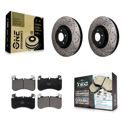 Disc Rotors and Ceramic Brake Pads Kit-KDT-101981