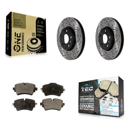 Disc Rotors and Ceramic Brake Pads Kit-KDT-101984