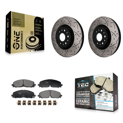Disc Rotors and Ceramic Brake Pads Kit-KDT-102011