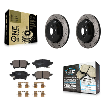 Disc Rotors and Ceramic Brake Pads Kit-KDT-102024