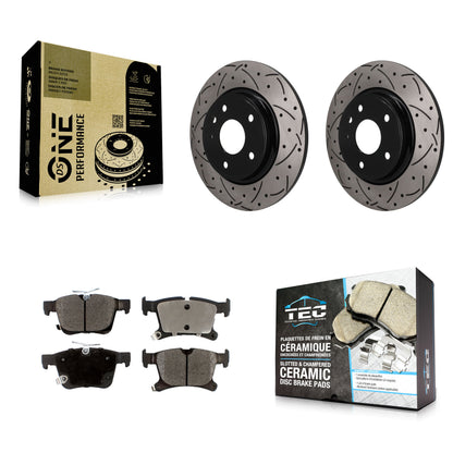 Disc Rotors and Ceramic Brake Pads Kit-KDT-102025