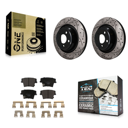 Disc Rotors and Ceramic Brake Pads Kit-KDT-102032