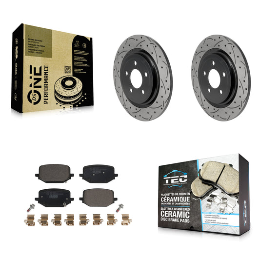 Disc Rotors and Ceramic Brake Pads Kit-KDT-102044