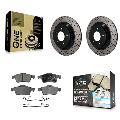 Disc Rotors and Ceramic Brake Pads Kit-KDT-102049
