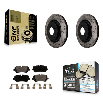 Disc Rotors and Ceramic Brake Pads Kit-KDT-102052
