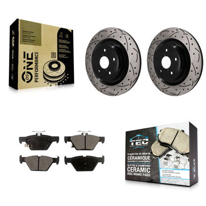 Disc Rotors and Ceramic Brake Pads Kit-KDT-102056