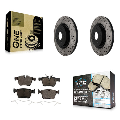 Disc Rotors and Ceramic Brake Pads Kit-KDT-102064