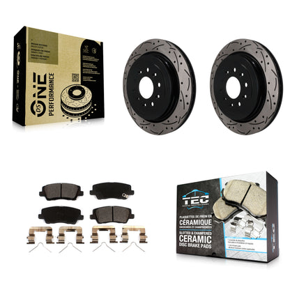 Disc Rotors and Ceramic Brake Pads Kit-KDT-102072