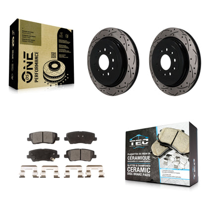 Disc Rotors and Ceramic Brake Pads Kit-KDT-102073