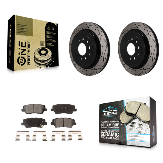 Disc Rotors and Ceramic Brake Pads Kit-KDT-102073