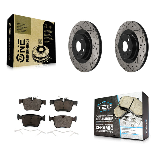 Disc Rotors and Ceramic Brake Pads Kit-KDT-102083