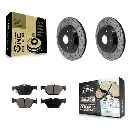 Disc Rotors and Ceramic Brake Pads Kit-KDT-102086