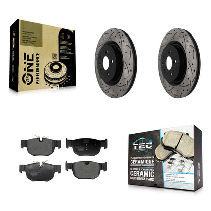 Disc Rotors and Ceramic Brake Pads Kit-KDT-102087