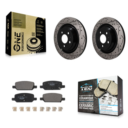 Disc Rotors and Ceramic Brake Pads Kit-KDT-102089